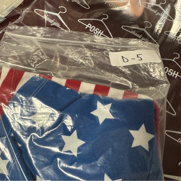 Hanna Anderson Girls 5Y Independence 4th of July
Sleeveless Mini Dress w Pockets - Picture 8 of 8